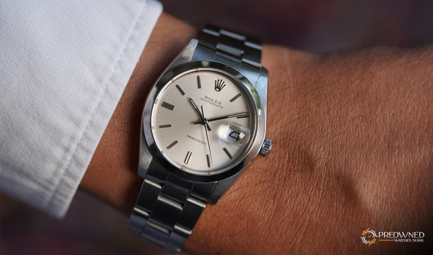 Rolex oysterdate precision